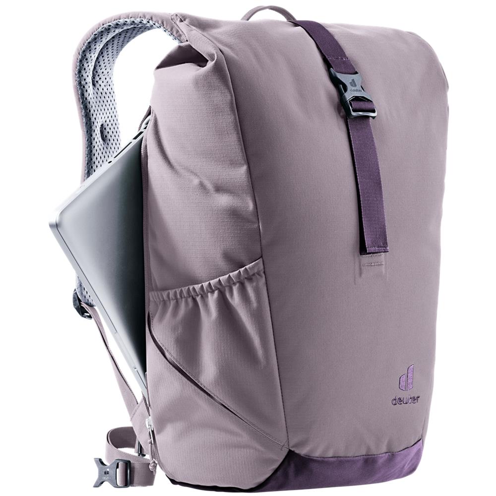 deuter Stepout, Rucksack, lavender-purple (lila), 22L, mit Flaschenhalter und Laptopfach