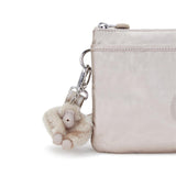 Kipling RIRI, Kleine Umhängetasche, Metallic Glow (beige), Schultertasche, Crossbody