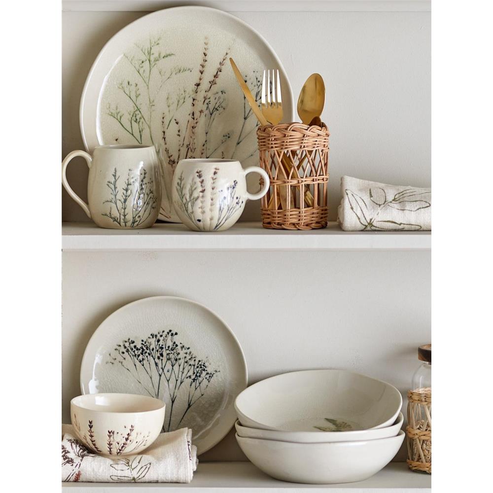 Bloomingville Bea Frühstück Set Natur Steingut