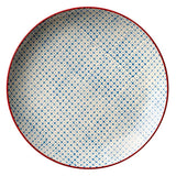 Bloomingville Carla Teller, 3er Set, Bunt, 25cm, Steingut, dänisches Design