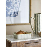 Bloomingville Maple Ofenform, Blau, 20,5x12,5cm, Steingut, dänisches Design