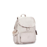 Kipling CITY PACK S, Kleiner Rucksack, Metallic Glow (beige), 9L, Kompakt & Stylisch