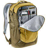 deuter Giga, Lifestyle-Rucksack, kelp-nori (beige), 28L, mit Flaschenhalter und Laptopfach