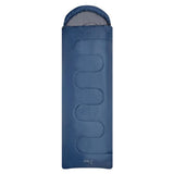 NILS CAMP Schlafsack Größe M Dunkelblau-Grau - leichter Sommerschlafsack für Camping, Reisen & Outdoor