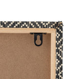Bloomingville Rivalta Pinnwand Schwarz Holz Memoboard 71x48cm