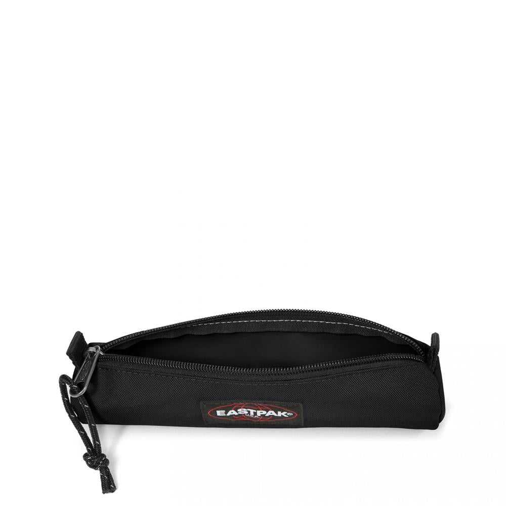 Eastpak SMALL ROUND SINGLE, Federmäppchen, Black (schwarz), kleine runde Federmappe, Federtasche