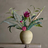 Bloomingville Taym Deko‑Vase natur D20 cm aus Terrakotta – dekorative Vase für Wohnzimmer & Flur
