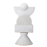 Bloomingville Beatrice Dekofigur Steingut Weiß 14 x 27 x 13 cm Skulptur