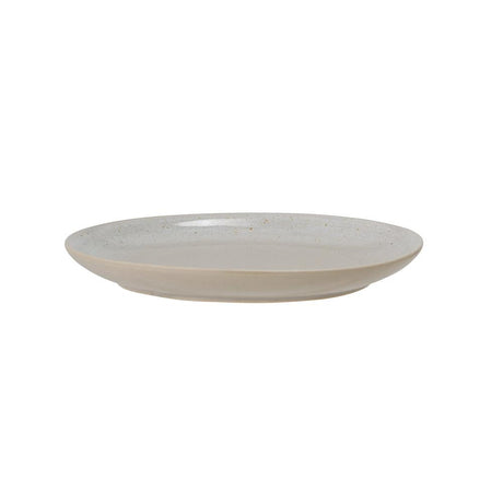Bloomingville Taupe Teller, Grau, Steingut, D21,5xH2,5 cm