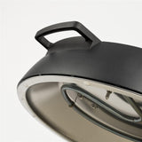 G3Ferrari Pizzaofen Pizza Pummarola schwarz Pizzamaker bis zu 420 °C 1200W 2 feuerfeste Steinplatten