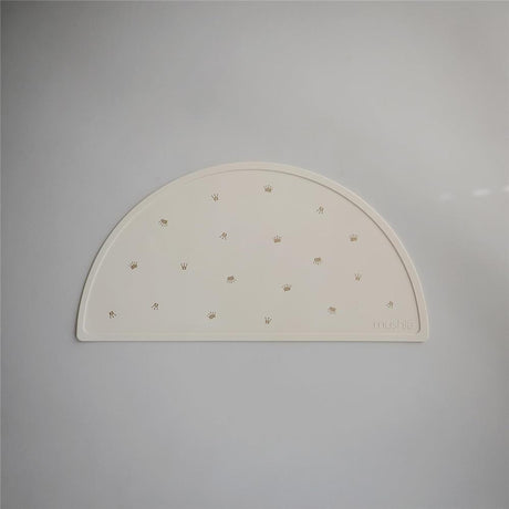 Mushie Silikon-Platzdeckchen, Crowns, Tischset, BPA-frei