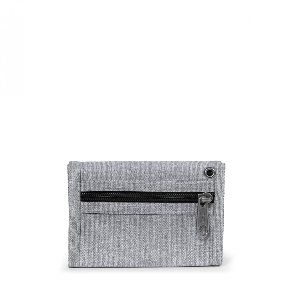 Eastpak CREW SINGLE, Geldbörse, Sunday Grey (grau), Dreifach faltbares Portemonnaie