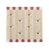 Bloomingville Merry-go-round Weihnachtsservietten mit Karussell-Motiv, 20 Servietten