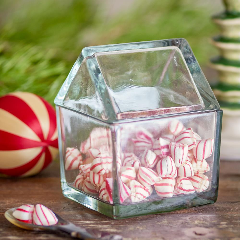 Bloomingville Elius Gefäß mit Deckel, Klar, Vorratsglas Haus 550 ml