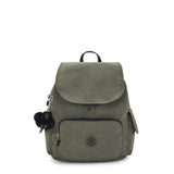 Kipling CITY PACK S, Kleiner Rucksack, Green Moss (grün), 9L, Kompakt & Stylisch