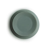 Mushie Silikon-Kinderschüssel, Cambridge Blue, Schüssel mit Rutschfestem Saugnapf