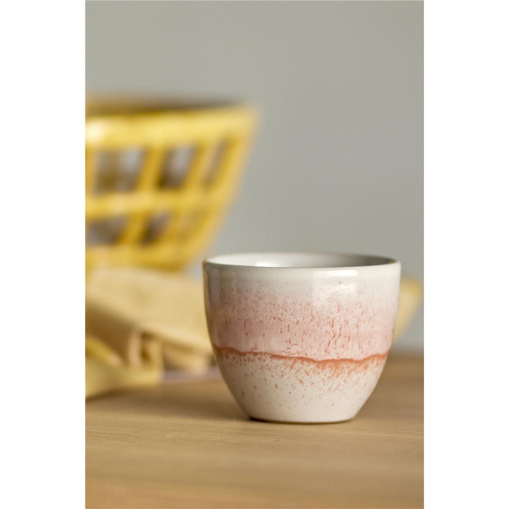 Bloomingville Paula Becher, Orange, 195ml, Steingut, dänisches Design