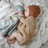 Mushie Musselin-Baby-Wickeldecke, Sparrow, Pucktuch aus 100% Bio-Baumwolle