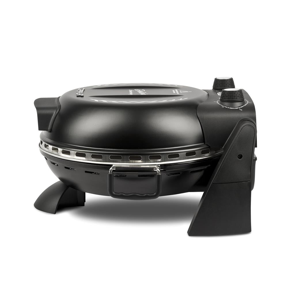G3Ferrari Pizzaofen Delizia Anniversary elektrischer Pizzaofen Pizzamaker 1200W für Pizza Ø 31cm schwarz Limitierte Edition