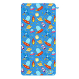 NILS Mikrofaser Kinderhandtuch 160x80 cm Space - leichtes Handtuch für Camping, Strand & Schule