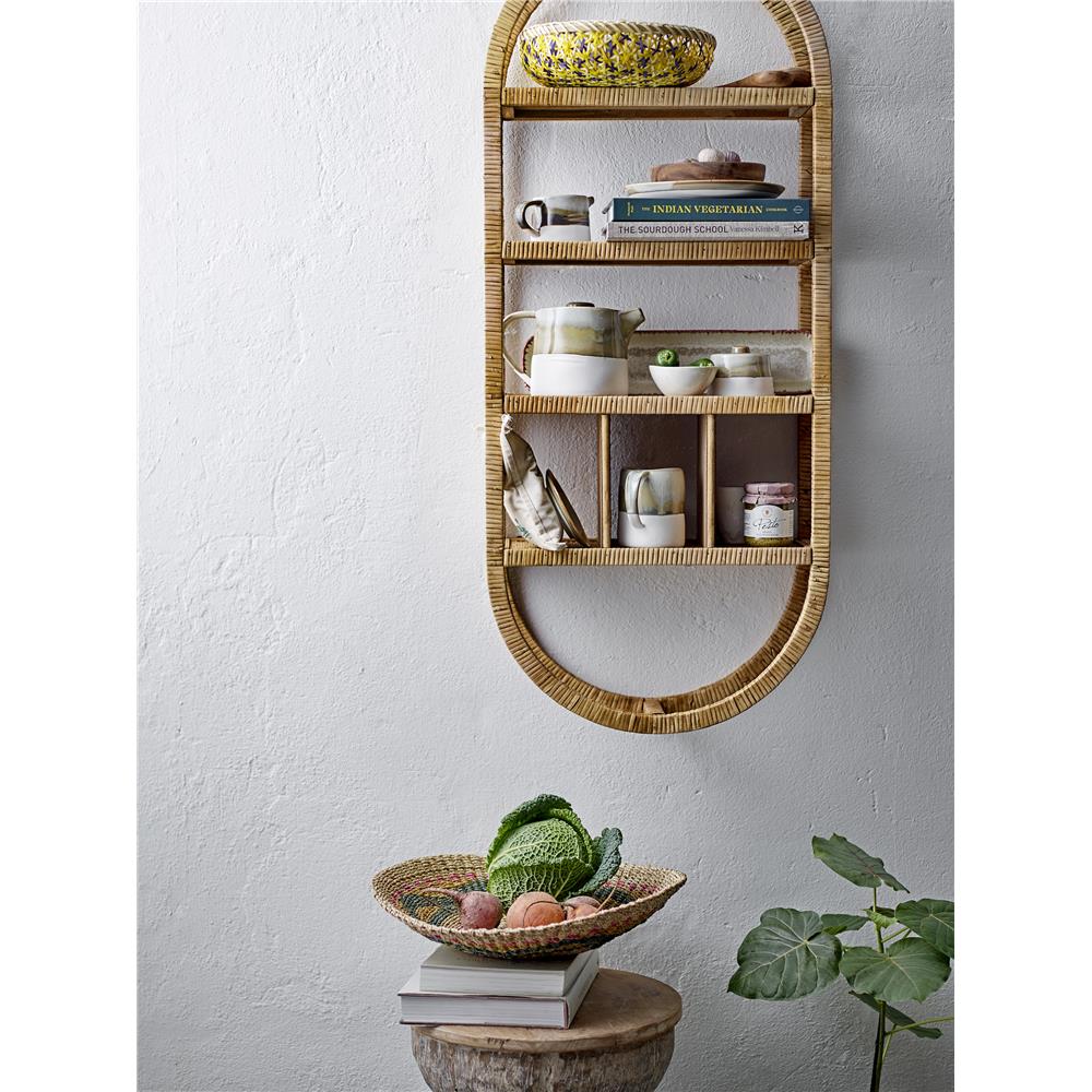 Bloomingville Heather Teekanne Braun/Beige 1Liter Steingut Teekrug Boho Design