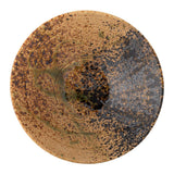 Bloomingville Larken Servierplatte Steingut reaktive Glasur 25 cm