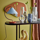 Bloomingville Aimie Wandspiegel, Silber, Glas, 40x60 cm, organisch, rahmenloser Look