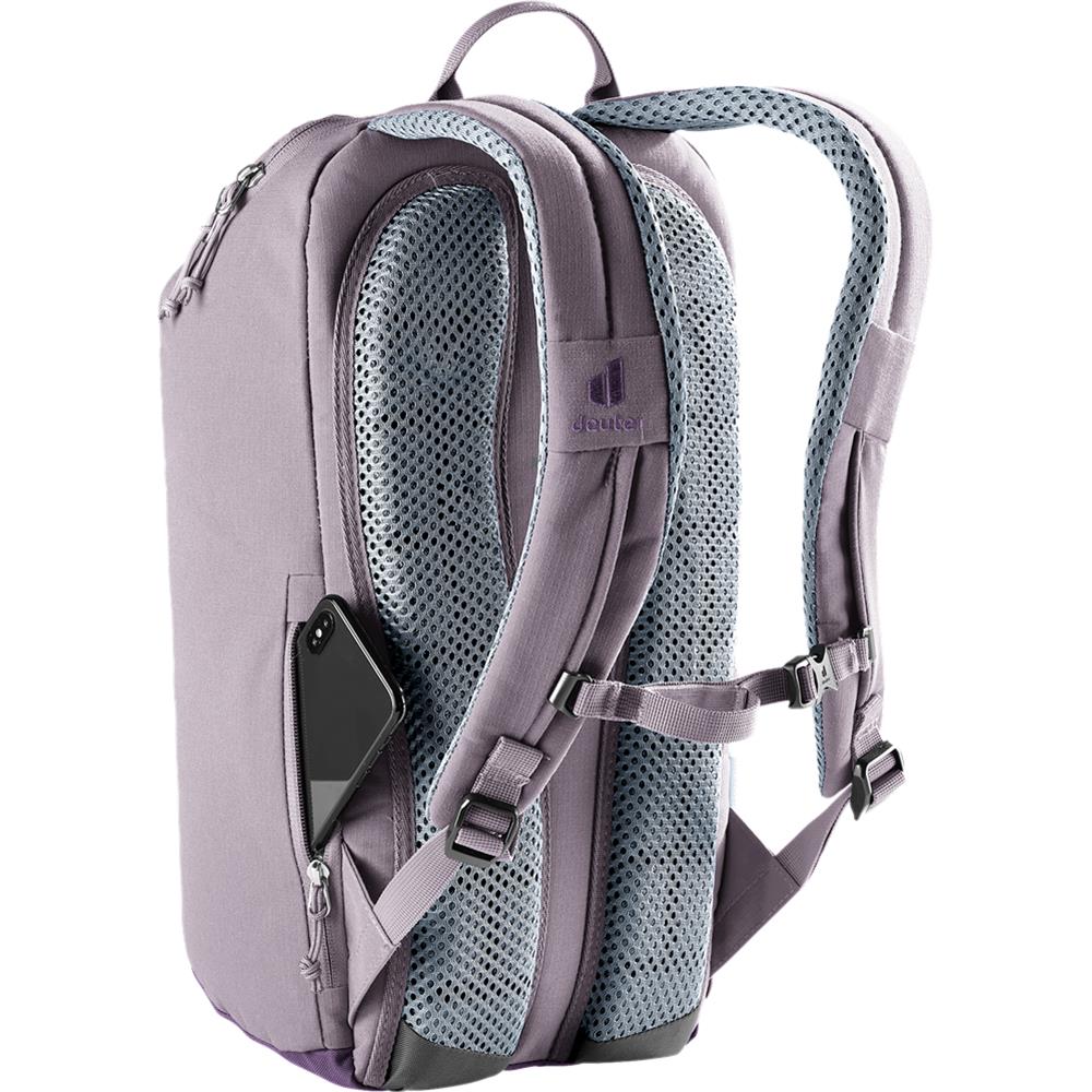 deuter Stepout, Rucksack, lavender-purple (lila), 16L, mit Flaschenhalter und Tabletfach