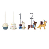 Bloomingville MINI Salve Geburtstagsdekoration für Kindergeburtstag, Geburtstagszug mit Zahlen