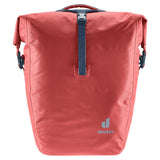 deuter Weybridge, Fahrradtasche, redwood (rot), 25L+5L, mit Bagfix-Halterung