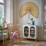 Bloomingville Salino Beistelltisch Blau Tannenholz D41xH53 cm – pastellblauer Beistelltisch