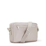 Kipling ABANU M, Mittelgroße Umhängetasche, Metallic Glow (beige), 4L, Schultertasche