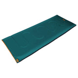 NILS CAMP Schlafsack Grün-Orange - leichter Sommerschlafsack für Camping, Trekking & Outdoor