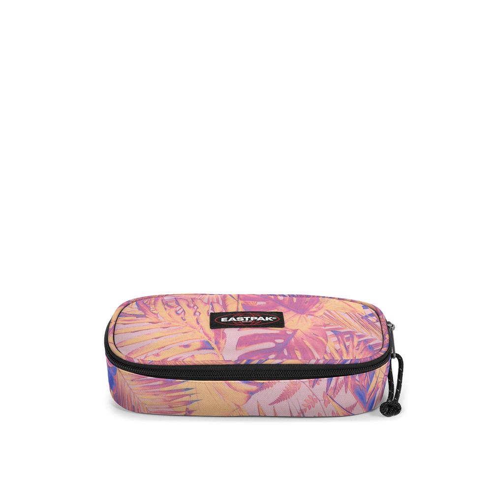 Eastpak OVAL SINGLE, Federmäppchen, Brize RetroSoft (rosa), mittelgroße Federmappe, Federtasche
