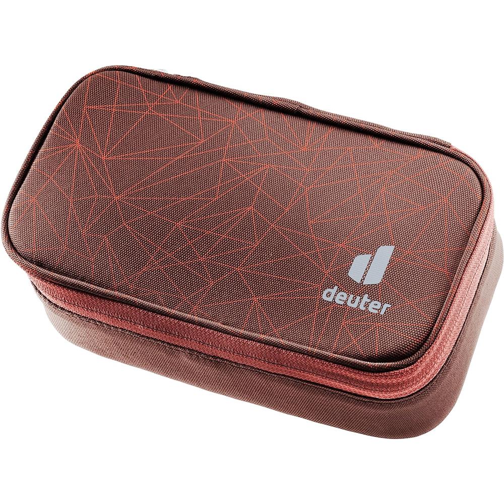 deuter Pencil Case, Federmäppchen, raisin-caspia (braun), Federmappe, Federtasche
