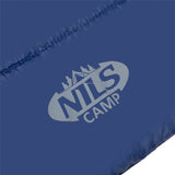 NILS CAMP Schlafsack Blau-Grau - leichter Sommerschlafsack für Camping, Trekking & Outdoor