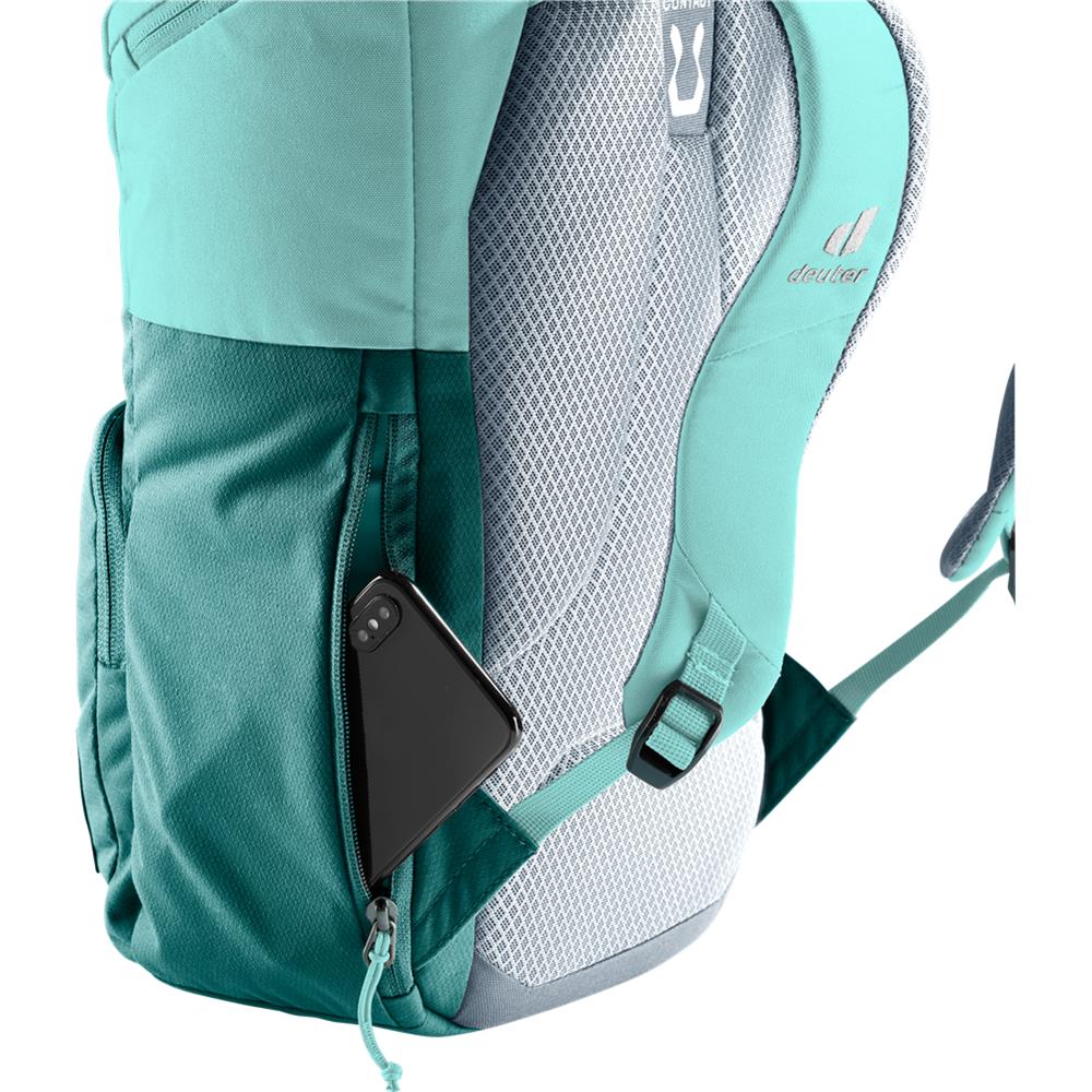 Deuter Overday, Kinderrucksack, deepsea-glacier (türkis), 15L, für Kinder ab 10 Jahre