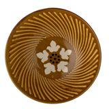 Bloomingville Heikki Schale, Braun, Steingut, 19x7,5 cm, dänisches Design