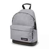 Eastpak WYOMING, Rucksack, Sunday Grey (grau), 24L, mit Leder-Unterseite