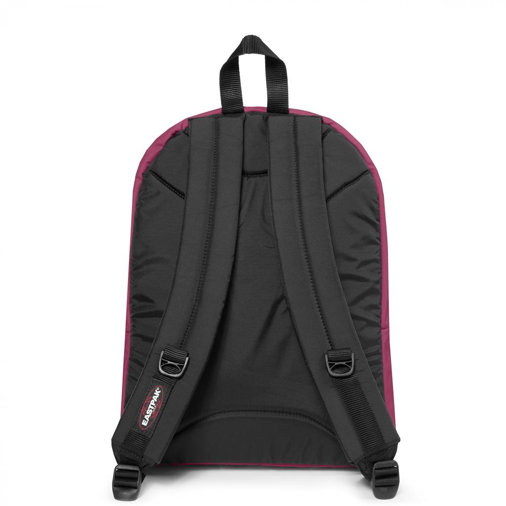 Eastpak PINNACLE, Großer Rucksack, Wine Burgundy (rot), 38L, Rucksack mit 2 Fächern