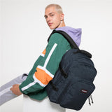 Eastpak PROVIDER, Großer Rucksack, Triple Denim (blau), 33L, mit Flaschenhalter und Laptopfach
