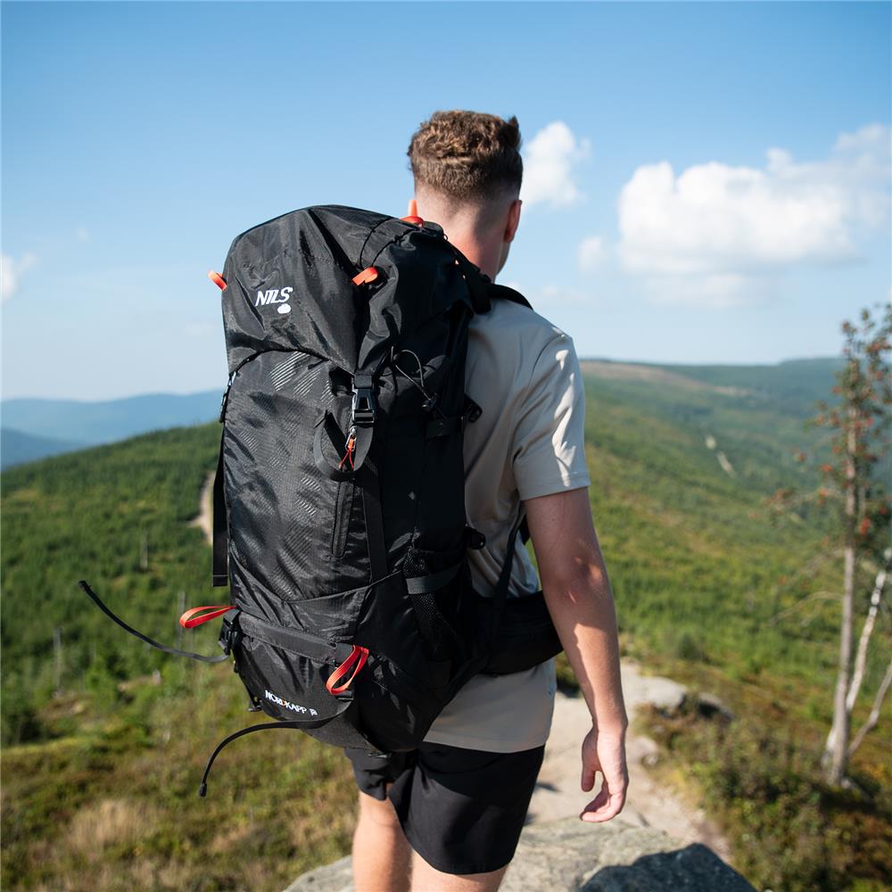 NILS CAMP Nordkapp 65L Trekkingrucksack Wanderrucksack Schwarz
