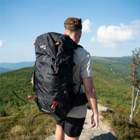 NILS CAMP Nordkapp 65L Trekkingrucksack Wanderrucksack Schwarz