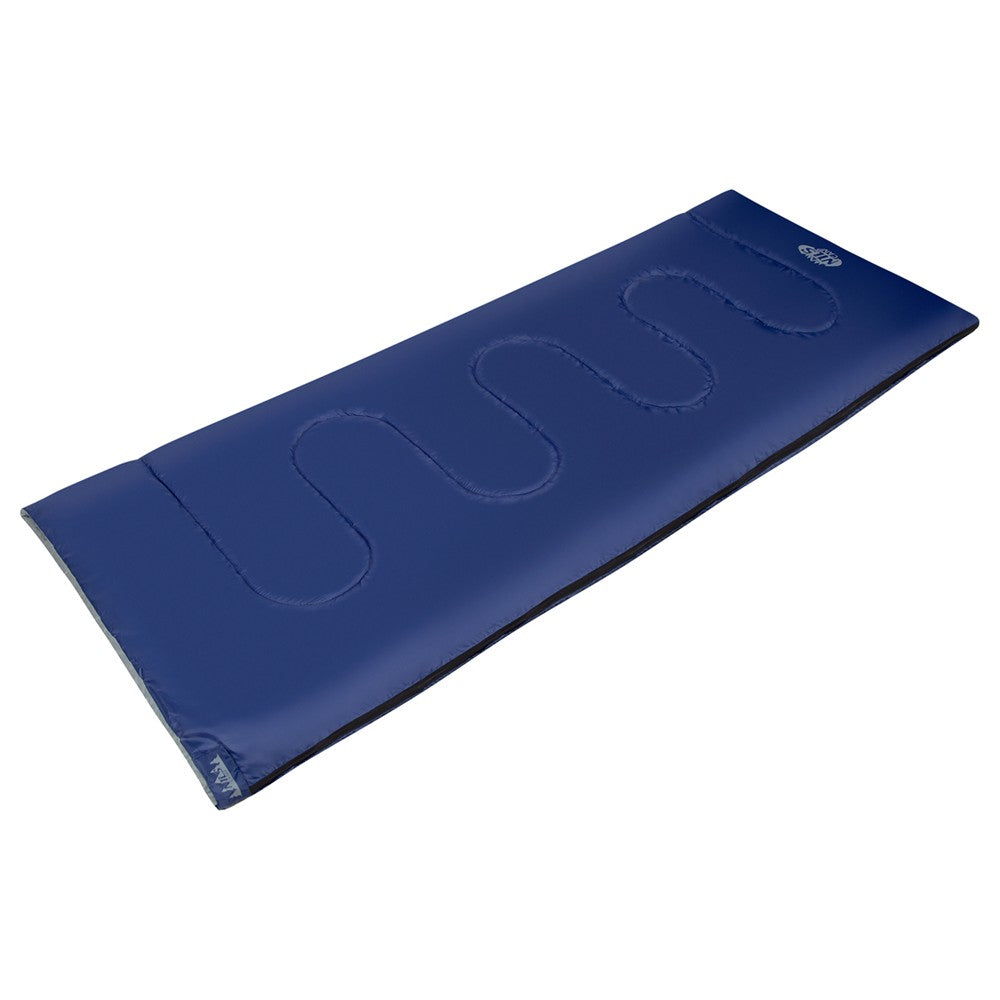 NILS CAMP Schlafsack Blau-Grau - leichter Sommerschlafsack für Camping, Trekking & Outdoor