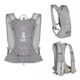 NILS CAMP Tagesrucksack Journey 12L in Grau - leichter Outdoor Rucksack für Wandern & Sport