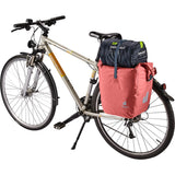 deuter Weybridge, Fahrradtasche, redwood (rot), 25L+5L, mit Bagfix-Halterung