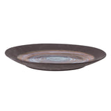 Bloomingville Maes Deko, Blau, Steinzeug D46xH6 cm