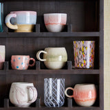 Bloomingville Paula Frühstück Set Orange Steingut 12-teilig
