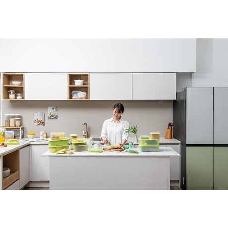 LocknLock Fresh Block 760 ml, 2-teilig, für Obst & Gemüse, BPA-frei