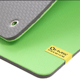 HMS Premium MFK08 Fitnessmatte 140x60 cm 15 mm Grün/Schwarz